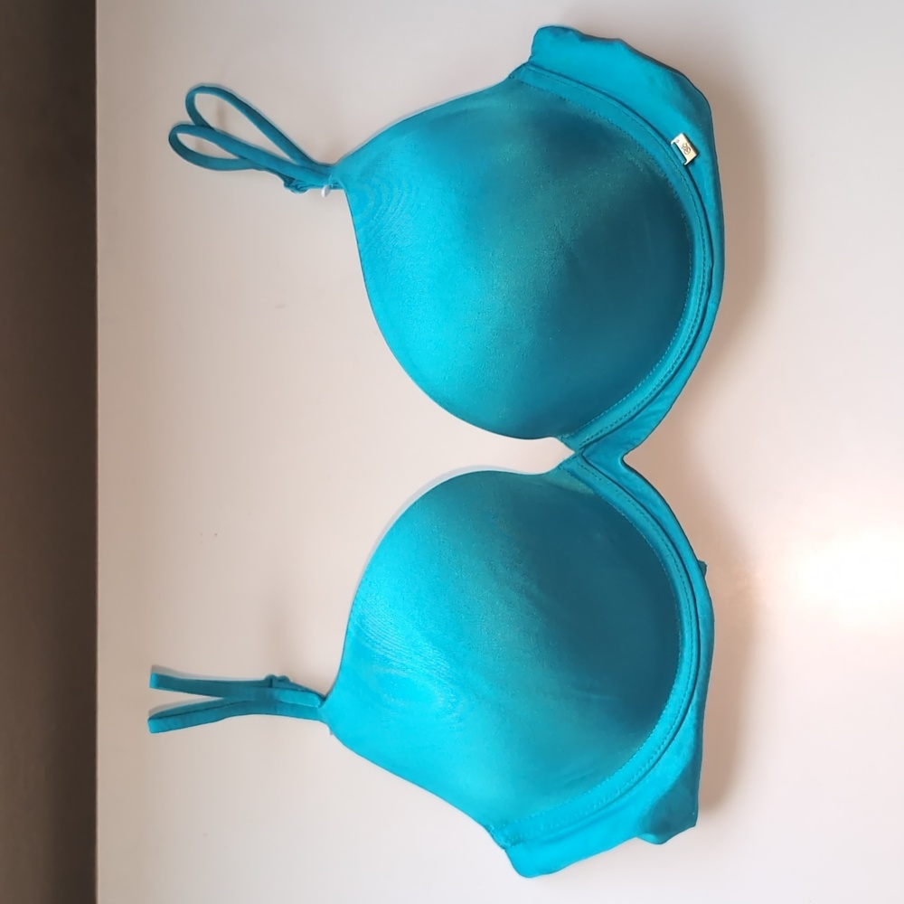 Victoria's Secret Very Sexy Lightly Lined Teal Plunge Bra